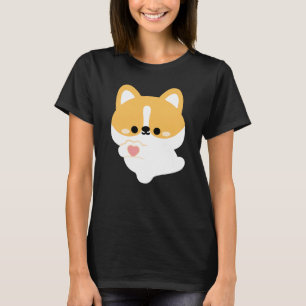 Camiseta Cute Love Corgi