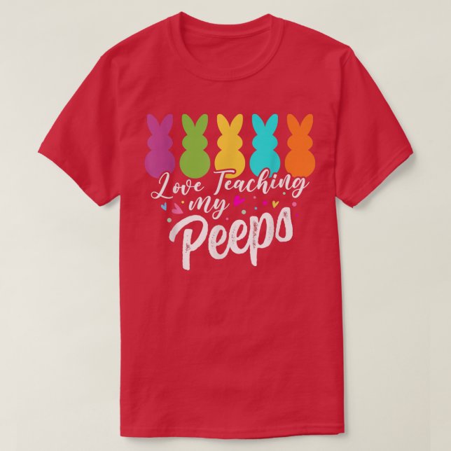 Camiseta Cute Love Teaching My Students Easter Day Funny Te (Frente do Design)