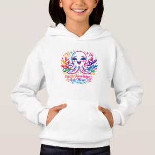 Camiseta Cute Lula volta às aulas Kids Hoodie