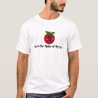 Camiseta Cute Maçã dos Meus Olhos