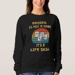 Camiseta Cute Mahjong é um jogo judeu chinês hábil para a v