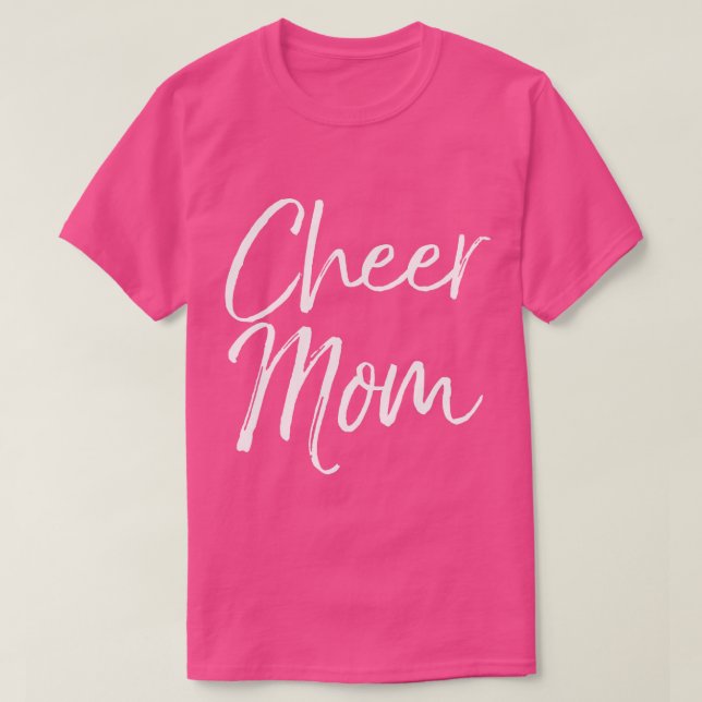 Camiseta Cute Matching Family Cheerleader Mother Gift Cheer (Frente do Design)