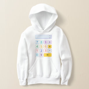 Camiseta Cute Maths Calculator Moletom para Crianças na Esc