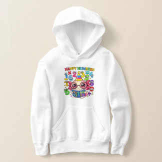 Camiseta Cute Maths Numbers Truck Number Day Hoodie Kids UK