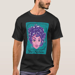 Camiseta Cute Medusa Mitologia Grega Cartão Tarot Grego Ant