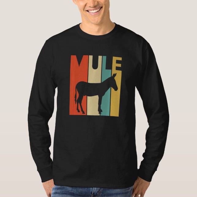 Camiseta Cute Mule Animal (Frente)