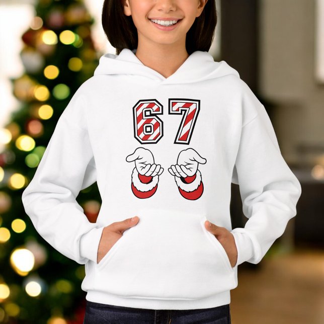Camiseta Cute Natal Meme Six Seven 67 6 7 Feriado (Criador carregado)