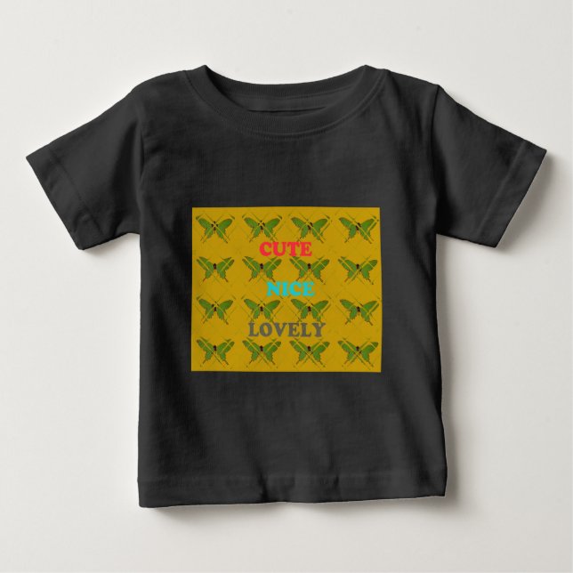 Camiseta Cute Nie Lovely Vintage Butterfly.png (Frente)