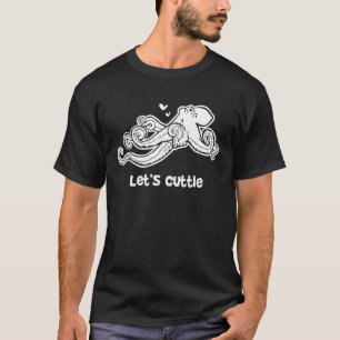 Camiseta Cute Octopus Gif Retro Octopi Vamos