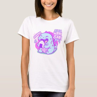 Camiseta Cute Onigiri Dinosaur