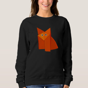 Camiseta Cute Origami Fox Geométrico Kawaii