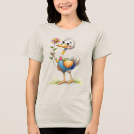 Camiseta Cute Ostrich