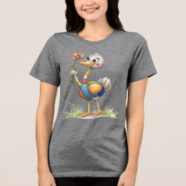 Camiseta Cute Ostrich