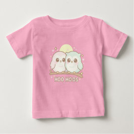 Camiseta Cute Owl Baby Shirt – Adorable “Hoo Hoos”