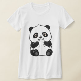 Camiseta Cute Panda