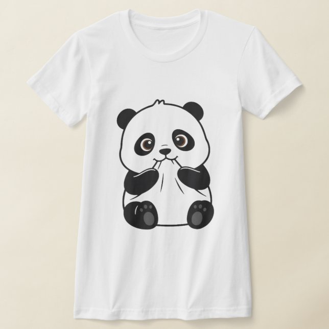 Camiseta Cute Panda (Postura )