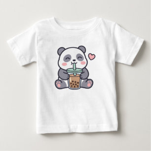 Camiseta Cute Panda Boba Baby