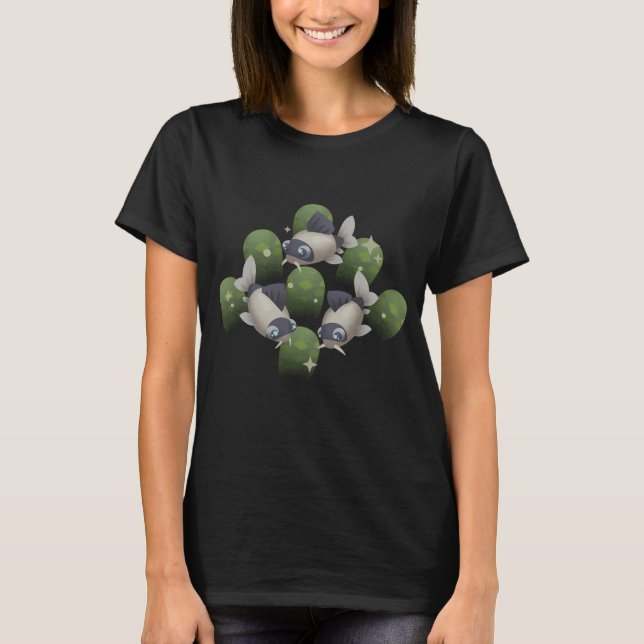 Camiseta Cute Panda Cory Catfish (Frente)