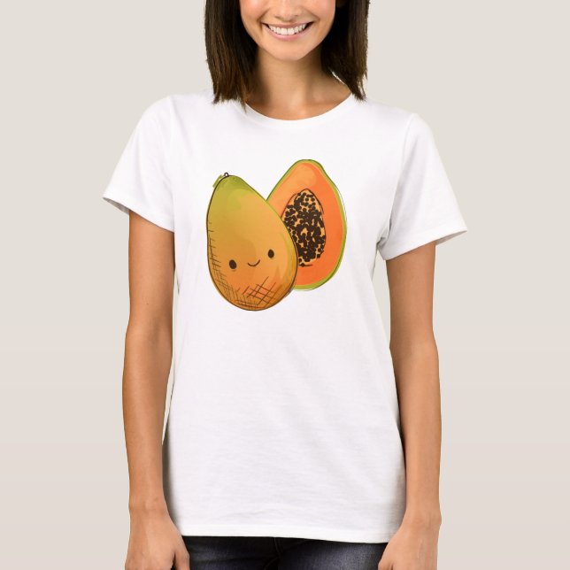Camiseta Cute Papaya (Frente)