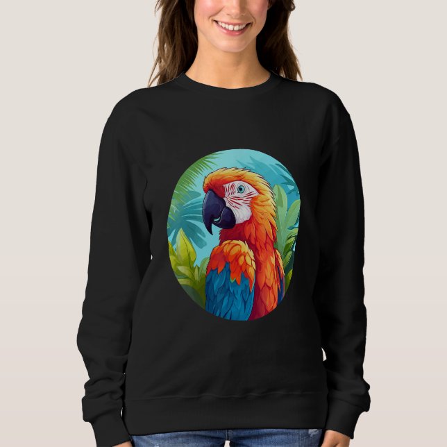 Camiseta Cute Parrot Bird Parrot Motif Birds Parrot 1 (Frente)