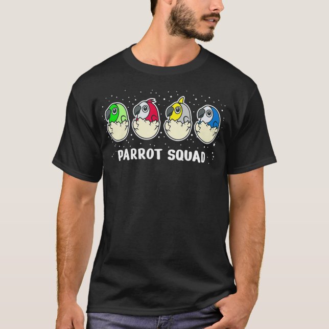 Camiseta Cute Parrot Budgie Bird Ironic Saying  (Frente)