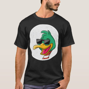 Camiseta Cute Pato Engraçado Cara de Pato Pato Pato Pato p