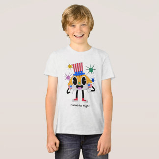Camiseta Cute Patriotic Pie Cartoon – Funny 4th of July Kid