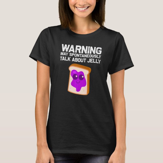 Camiseta Cute Peanut Butter And Jelly Men Women Matching BF (Frente)