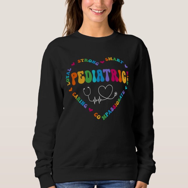 Camiseta Cute Pediatric Squad Appreciation Nursing (Frente)