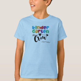 Camiseta Cute, PERSONALIZED kids Kindergarten 