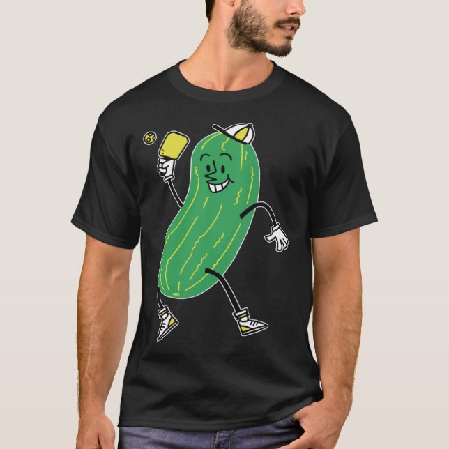 Camiseta Cute Pickles Hat (Frente)
