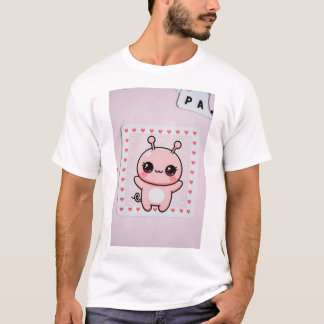 Camiseta Cute pink