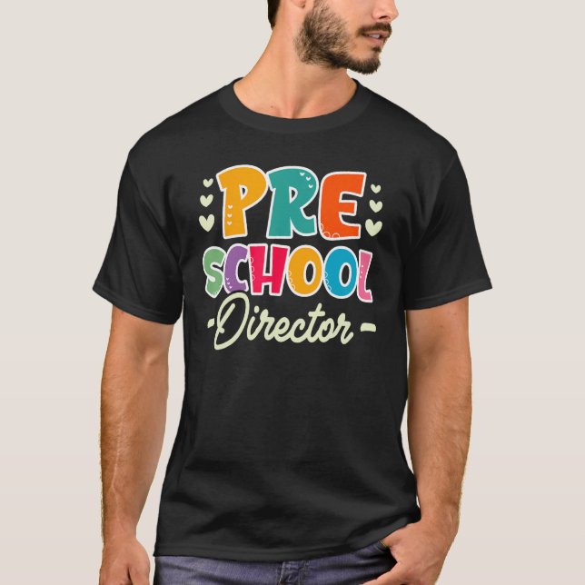Camiseta Cute Preschool Director Appreciation (Frente)