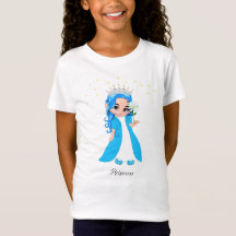 Camiseta Cute Princess & Stars