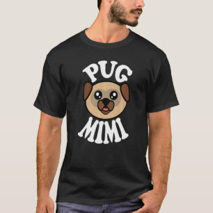 Camiseta Cute Pug Mimi