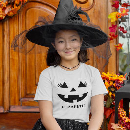 Camiseta Cute Pumpkin Smile Halloween Gift