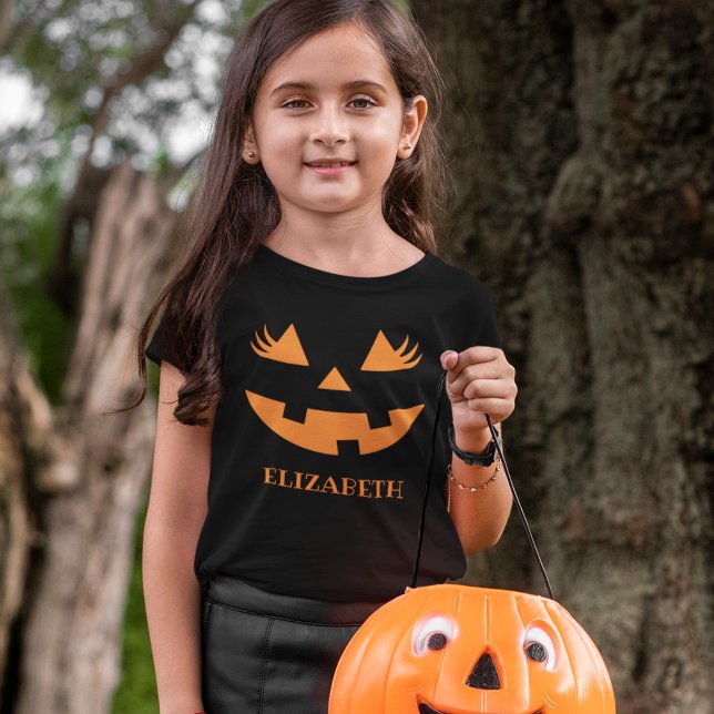 Camiseta Cute Pumpkin Smile Halloween Gift (Criador carregado)