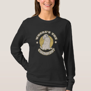 Camiseta Cute Pup pergunta Onde está o dono do Cachorro Chi