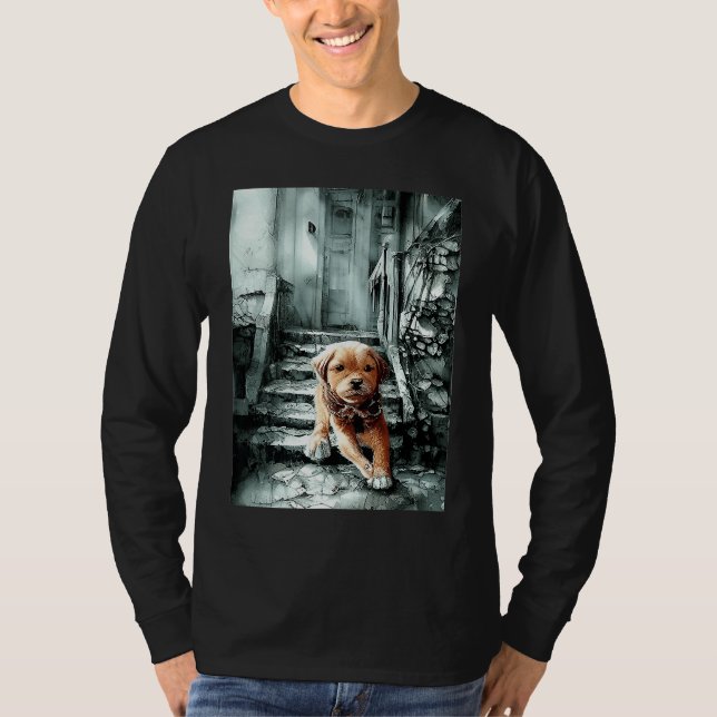 Camiseta Cute Puppy Dog Clothes Idea  for Men Women and Tee (Frente)