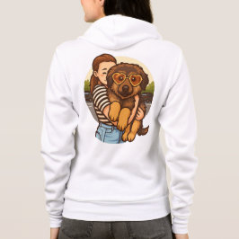 Camiseta Cute Puppy with Heart Sunglasses