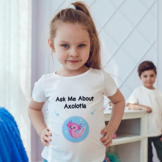Camiseta Cute Purple Me Pergunte Sobre Axolotls Salamander