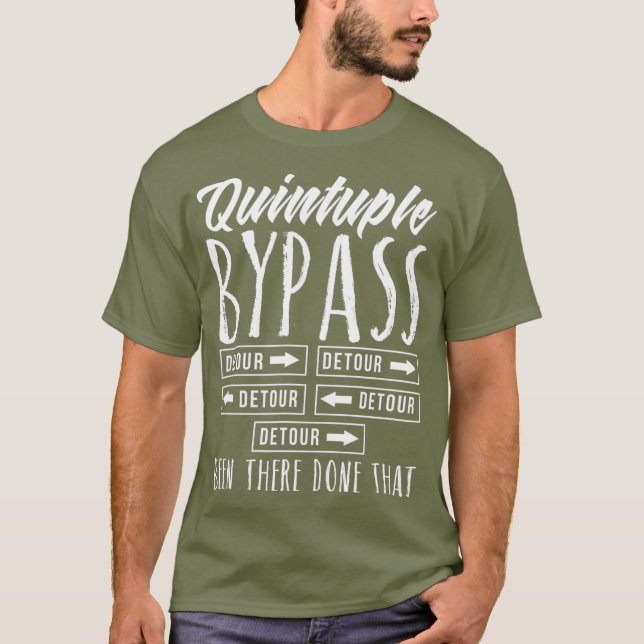 Camiseta Cute Quintuple Bypass Surgery Recovery Get Well (Frente)