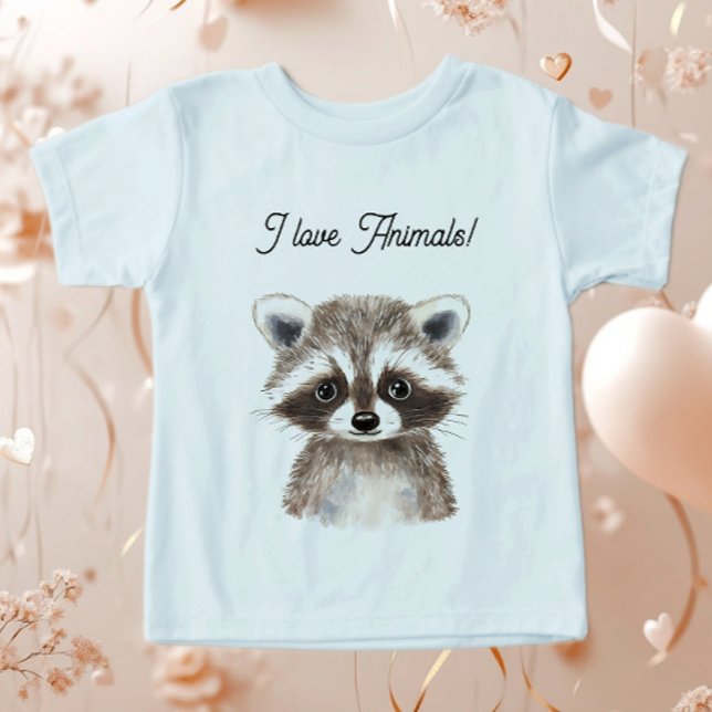 Camiseta Cute Racoon (Criador carregado)