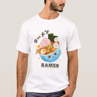 Camiseta Cute Ramen - Comida Japonesa