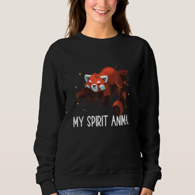 Camiseta Cute Red Panda        Red Panda My Spirit Animal (Frente)