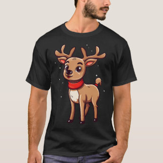 Camiseta Cute Reindeer Art