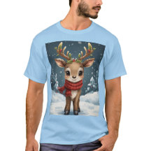 Cute reindeer christmas for festive outfits