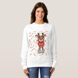 Camiseta Cute Reindeer Xmas