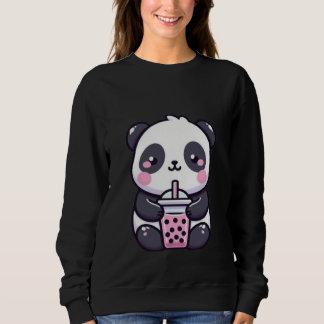 Camiseta Cute Relaxed Panda Cartoon – Adorable Kawaii Panda