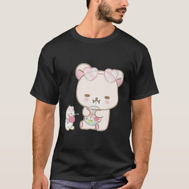 Camiseta Cute Rilakkuma Summer    (Frente)